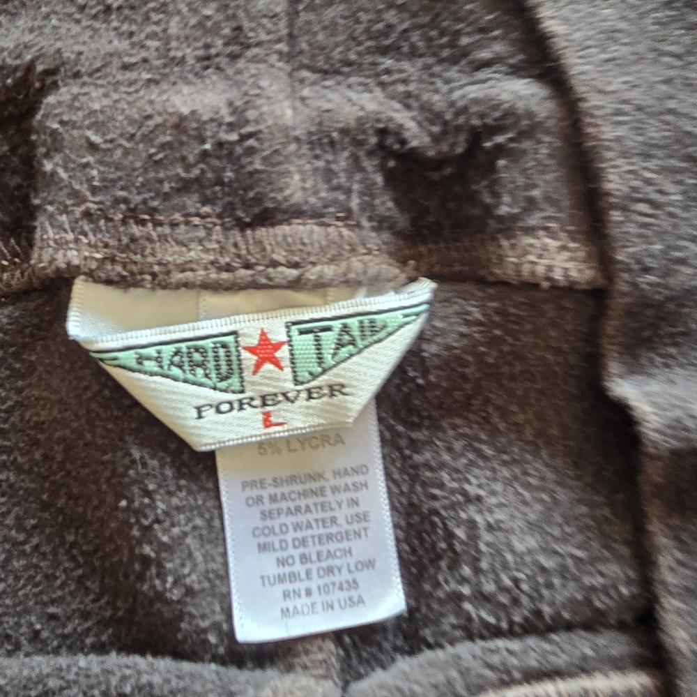 Hard Tail Forever Brown Yoga Pants
